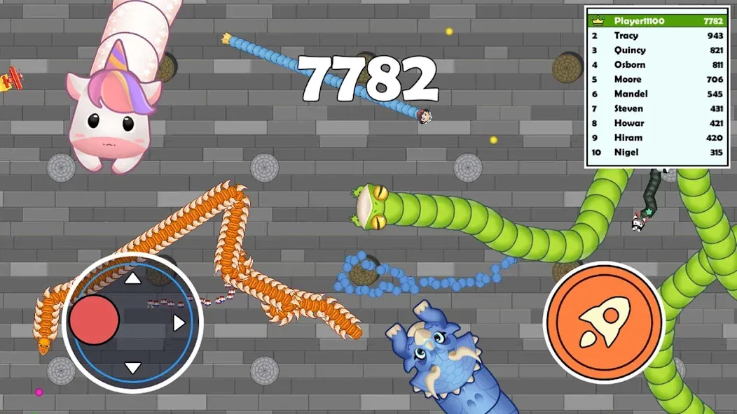 Sneak Snake-Slither Worm Game screenshot 7