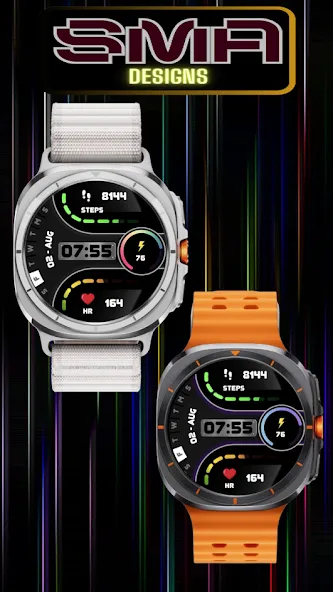 Vital View Watch Face SAM-24 screenshot 8