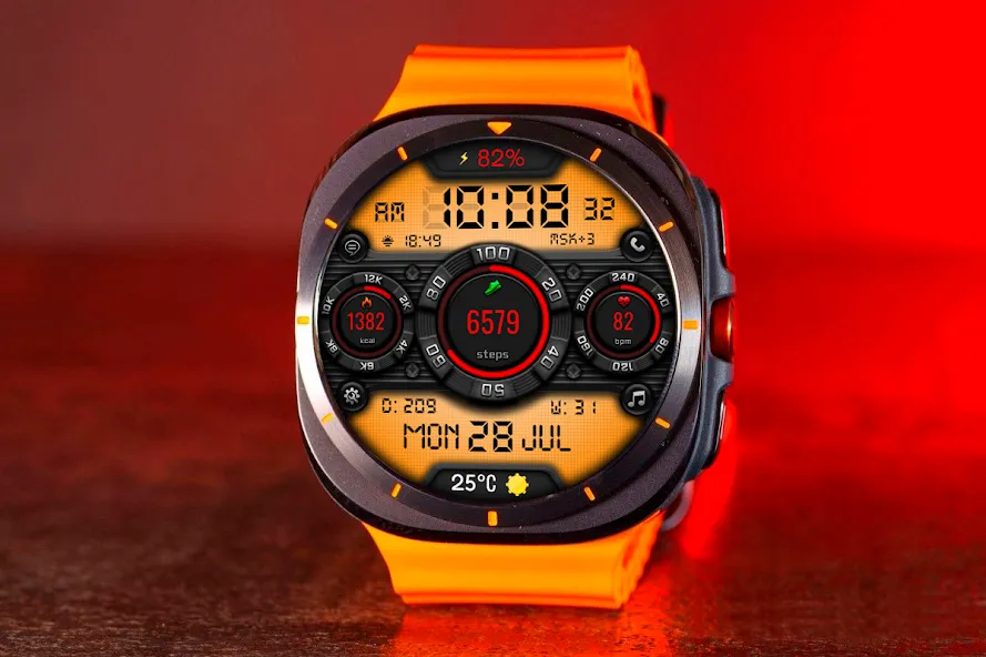 DIGI SPONIDY CTS38 Watch face screenshot 3
