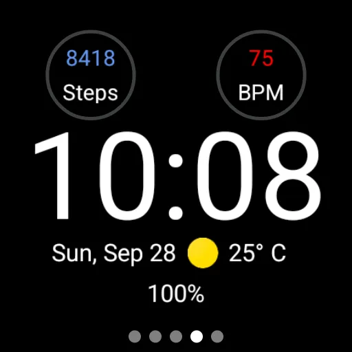 Minimal Watch Face screenshot 6