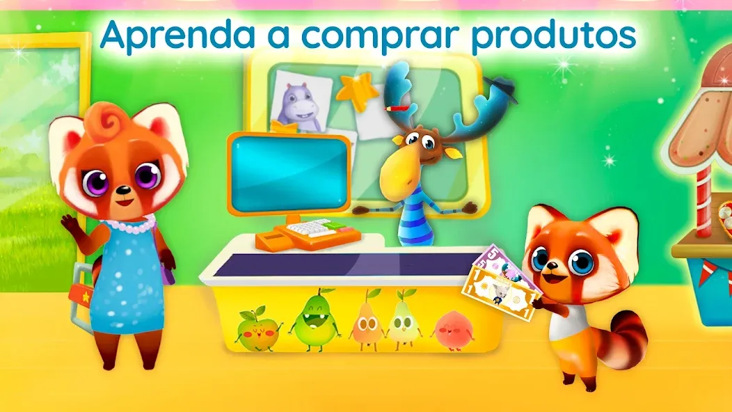 Jogo crianças com Panda Rocky screenshot 16