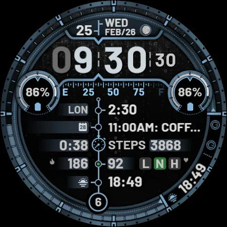 Digital Watch Face: DIGI 4 screenshot 12
