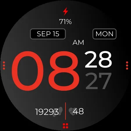 Digital Time Watch Face screenshot 6
