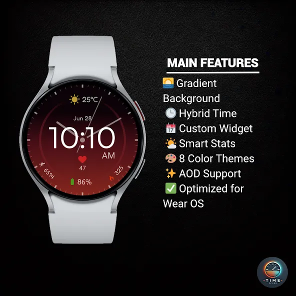 Aurora Horizon Watch Face screenshot 2