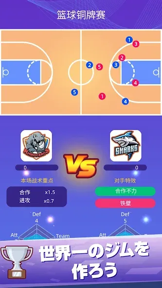フィットネスシムタイクーン screenshot 4