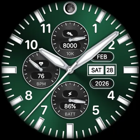 DADAM122: Analog Watch Face screenshot 28