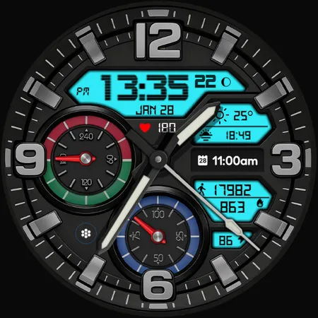 Vectora One Hybrid Watch Face screenshot 38