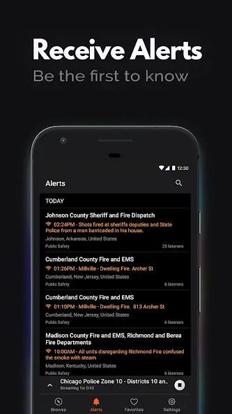 Police Scanner - Live Radio screenshot 5