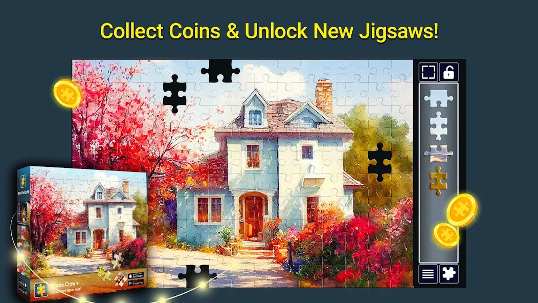 Jigsaw Puzzles Crown: HD Games screenshot 6
