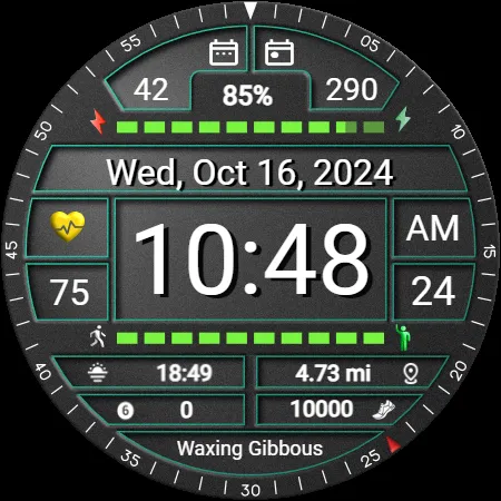 Iris518 Digital Watch Face screenshot 17