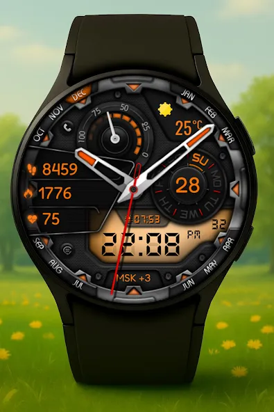 Finter Hybrid Watch Face screenshot 3