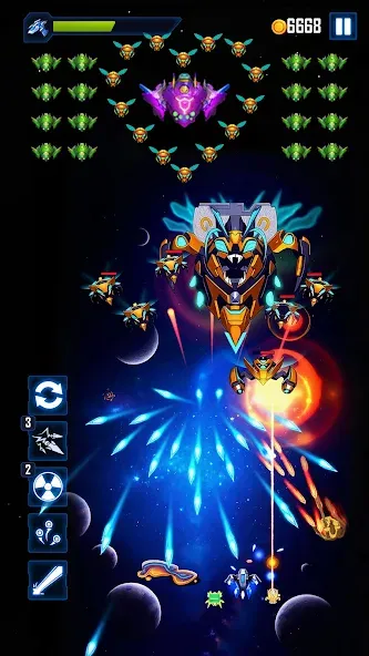 WindWings: Galaxy attack Pro screenshot 3