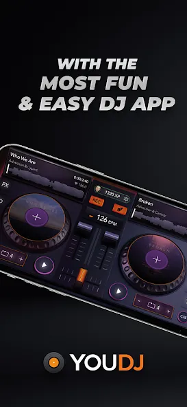 YouDJ Mixer - 簡単な DJ アプリ screenshot 2