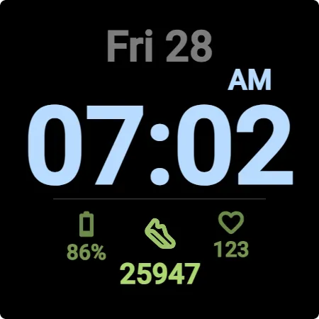 Simple Anim Watch Face I screenshot 8