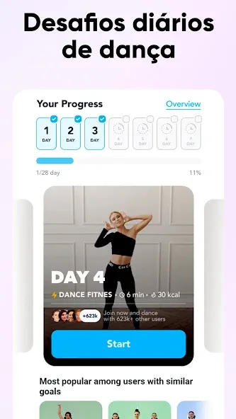 Treino de dança em casa screenshot 7