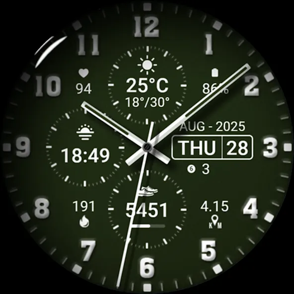 Watch face 10h08.com #67 screenshot 29