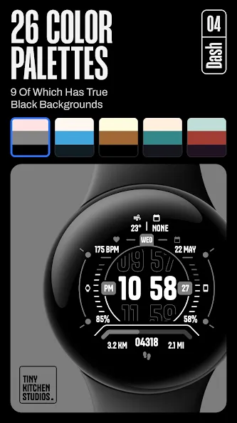 TKS 04 Dash Watch Face screenshot 3