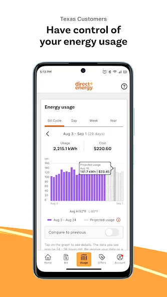 Direct Energy Account Manager screenshot 2