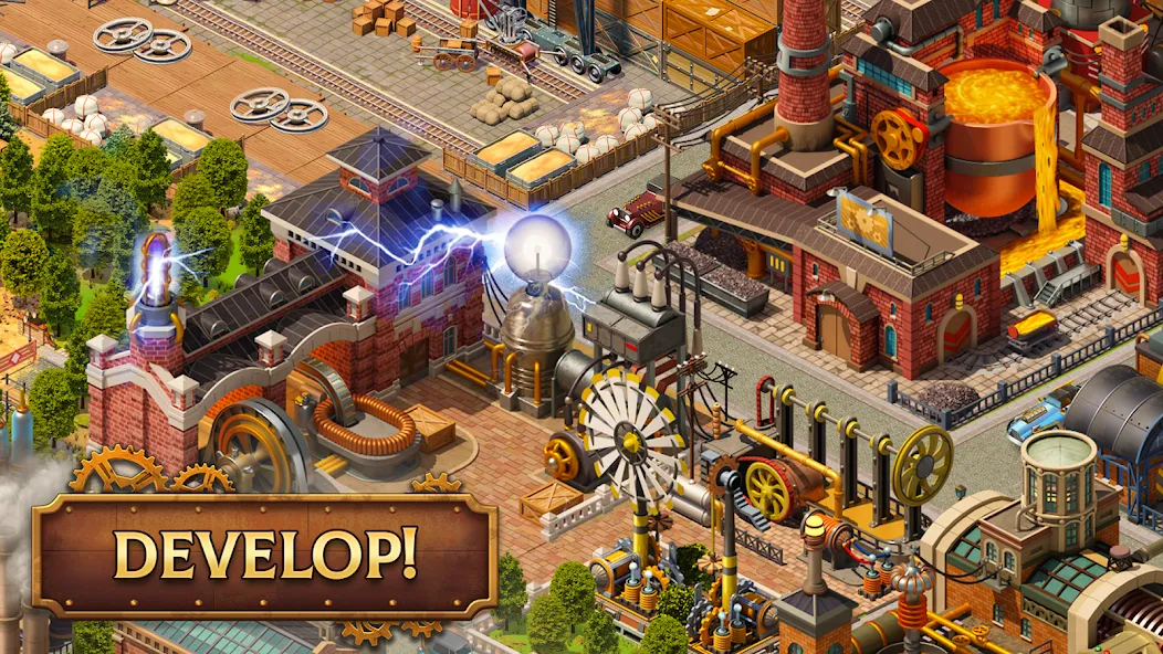 Steam City: Town building Sim screenshot 6