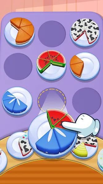Cake Sort - clasificar tartas screenshot 5