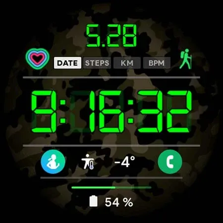 LCD Digital: Watch face screenshot 13