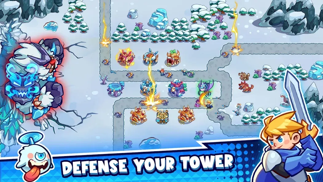 Epic King Heroes: Classic TD screenshot 2
