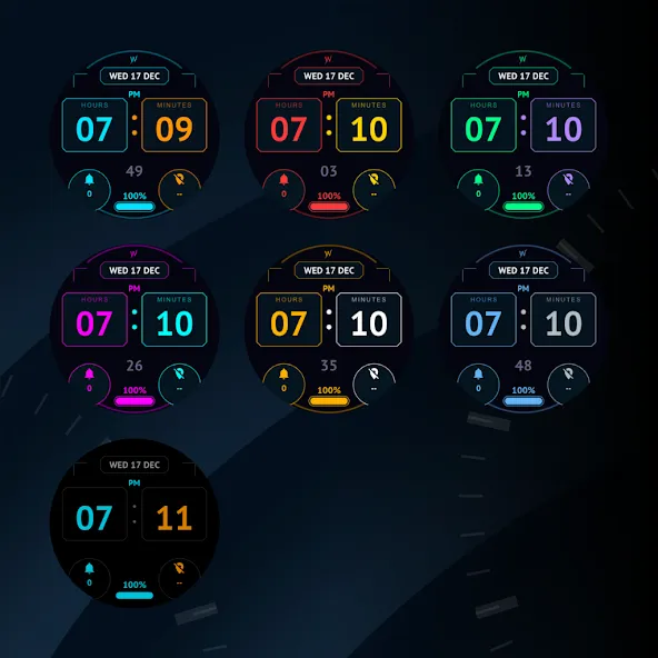 Sci Fi Hud - watch face screenshot 3