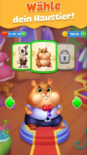 Pet Candy Puzzle - Spiel 3 screenshot 3