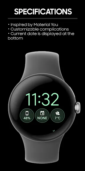 JHW Digital You 2: Watch face screenshot 2