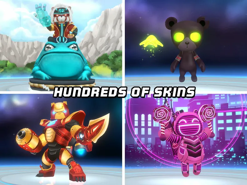 BATTLE BEARS HEROES Mini MOBA screenshot 12