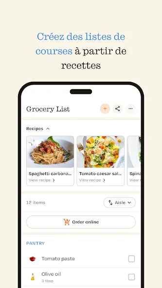 ReciMe: Recettes et Menus screenshot 4