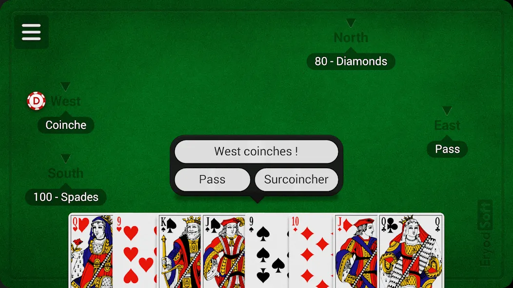 French Coinche + screenshot 4