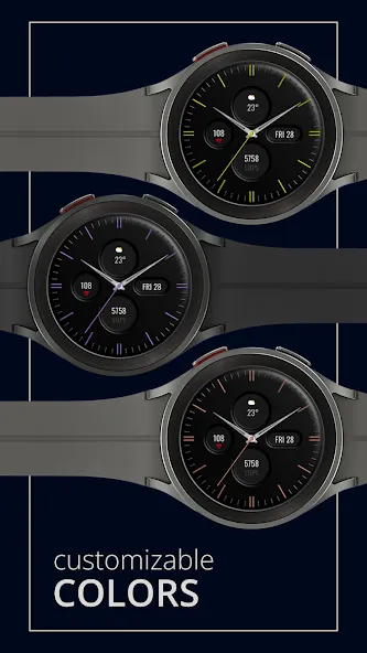 DADAM60: Minimal Watch Face screenshot 2