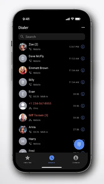 Right Dialer screenshot 2