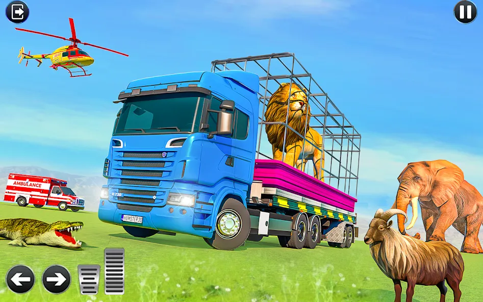 Animals Transporter Truck Game screenshot 7