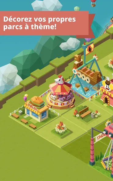 Merge Tycoon: 2048 Theme Park screenshot 8