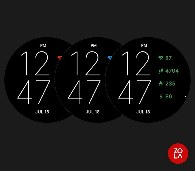 Super Minimal Watch Face screenshot 3
