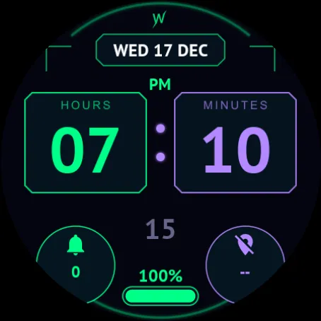 Sci Fi Hud - watch face screenshot 7