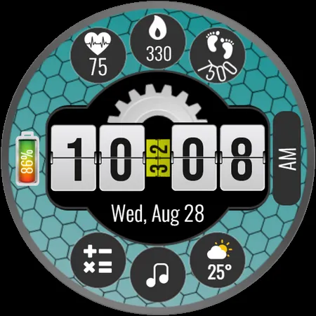 MAHO011 Wear OS Watch Face screenshot 26