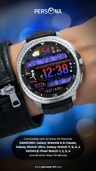PER36 Digital Watch Face screenshot 5