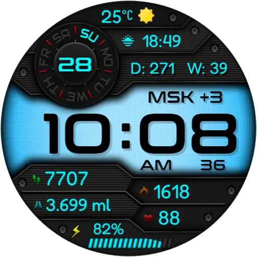 NUVELARO CTS59 Watch face screenshot 21