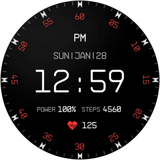 MW12 Minimal Digital Watch screenshot 18