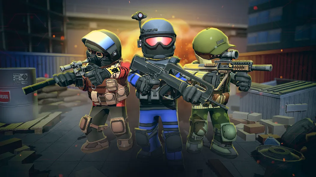 KUBOOM 3D: FPS Shooting Games screenshot 2