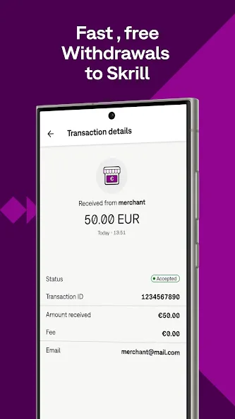 Skrill - Pay & Send Money screenshot 2