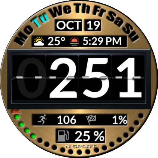NTV520 - Digital watch face screenshot 28