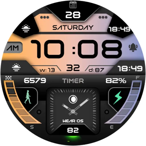 Hybrid ELLORO Watch face screenshot 11