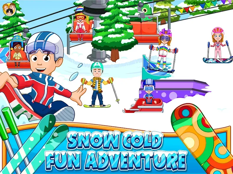 My City : Ski Resort screenshot 9