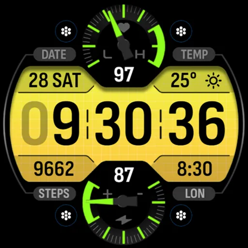 OMG 435 - Digital Watch Face screenshot 31