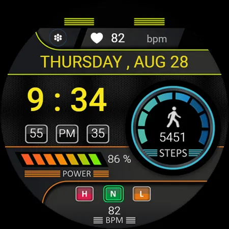 IA87 Digital Watchface screenshot 10