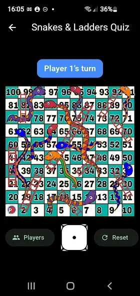 Snakes & Ladders Quiz screenshot 4